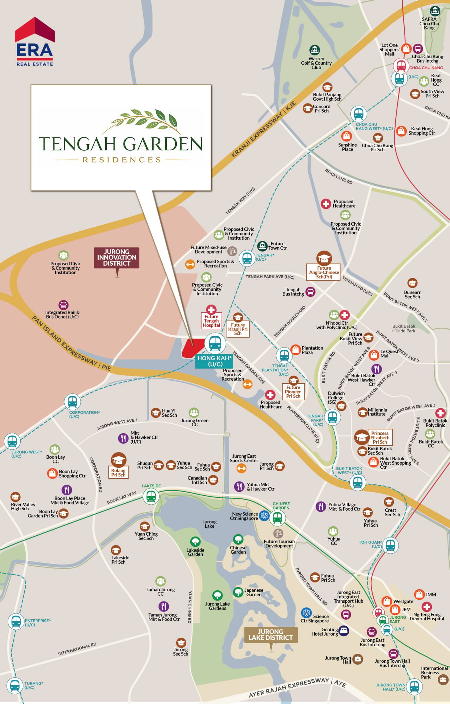 Tengah Garden Residences Location