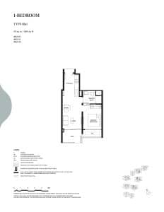 Tengah Garden Residences 1 Bedroom Type (1)a1