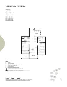 Tengah Garden Residences 2 Bedroom Premium Type (2)c
