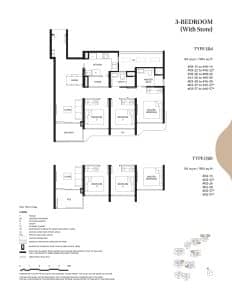 Tengah Garden Residences 3 Bedroom with Store Type (3)d