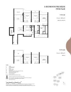 Tengah Garden Residences 3 Bedroom Premium with Yard Type (3)f