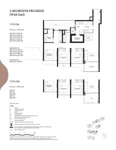 Tengah Garden Residences 3 Bedroom Premium with Yard Type (3)k
