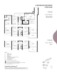 Tengah Garden Residences 4 Bedroom Premium with Yard Type (4)e