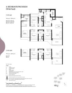 Tengah Garden Residences 4 Bedroom Premium with Yard Type (4)f