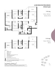 Tengah Garden Residences 4 Bedroom Premium with Yard Type (4)g