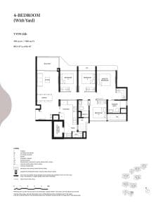 Tengah Garden Residences 4 Bedroom with Yard Type (4)b